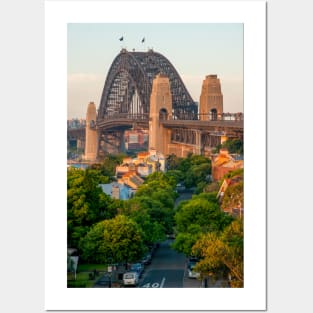 Sydney Harbour Bridge, Sydney, NSW, Australia Posters and Art